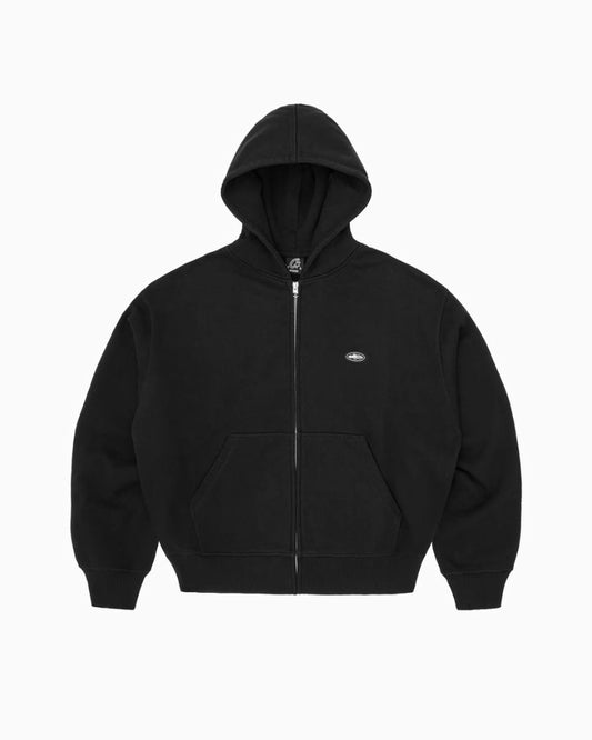 Corteiz Mini Island Zip Hoodie Black