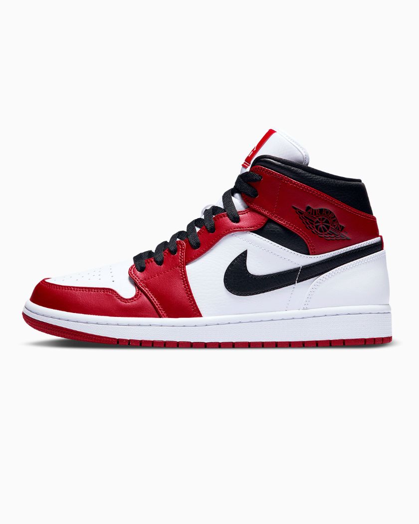 Air Jordan 1 Mid Chicago White