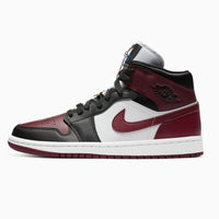 Air Jordan 1 Mid SE Black Dark Beetroot
