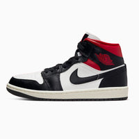 Air Jordan 1 Mid Black Gym Red