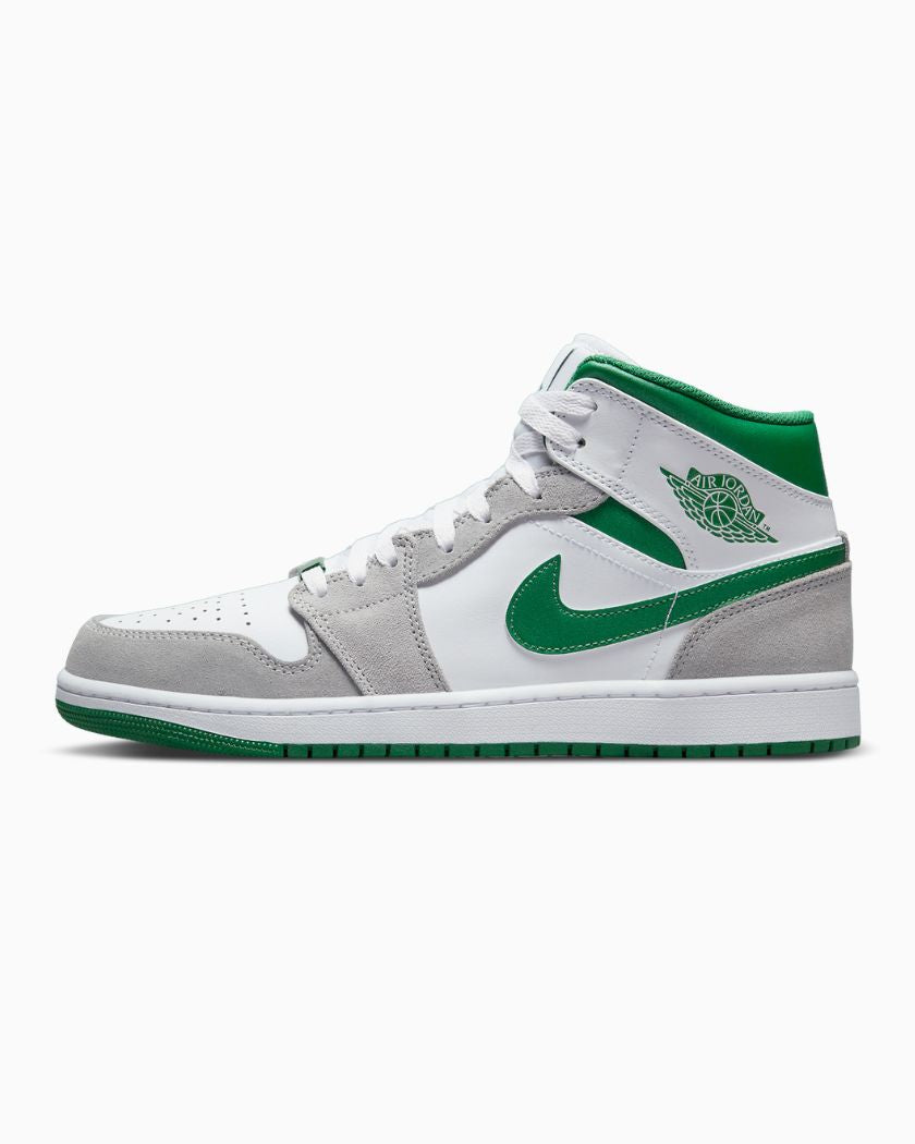 Air Jordan 1 Mid Grey Green