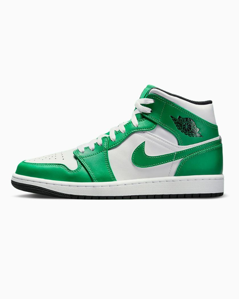 Air Jordan 1 Mid Lucky Green