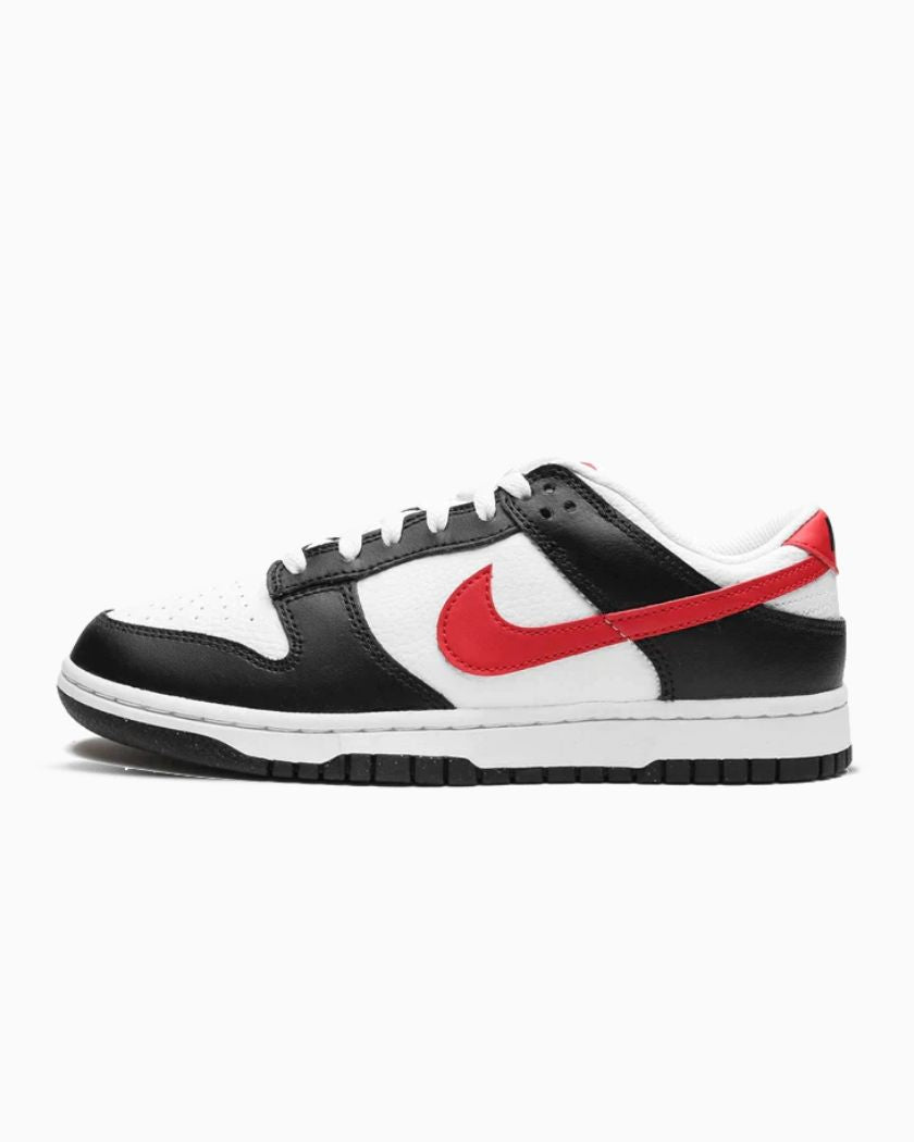 Nike Dunk Low Black White Red Panda