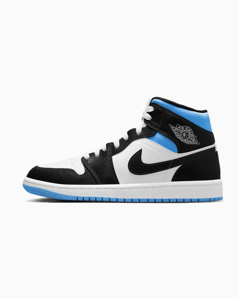 Air Jordan 1 Mid University Black White