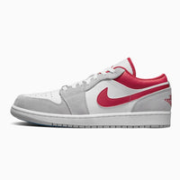 Air Jordan 1 Low SE Light Smoke Grey Gym Red