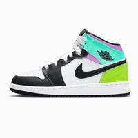 Air Jordan 1 Mid Pastel Black Toe