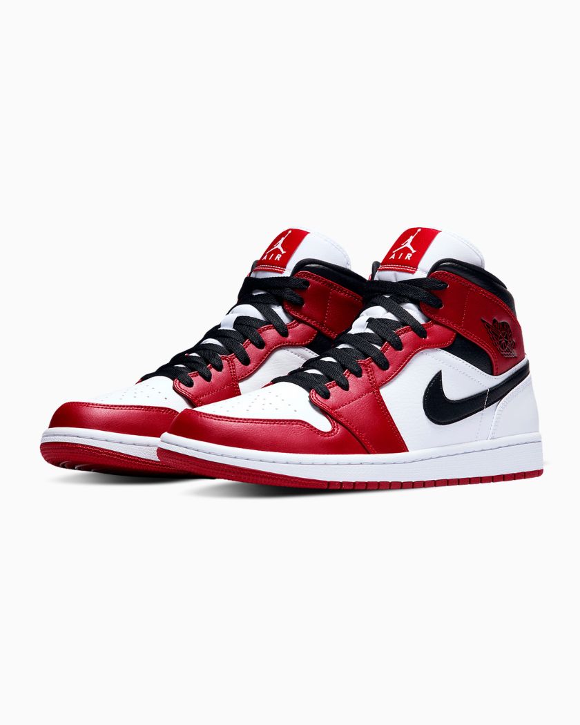 Air Jordan 1 Mid Chicago White