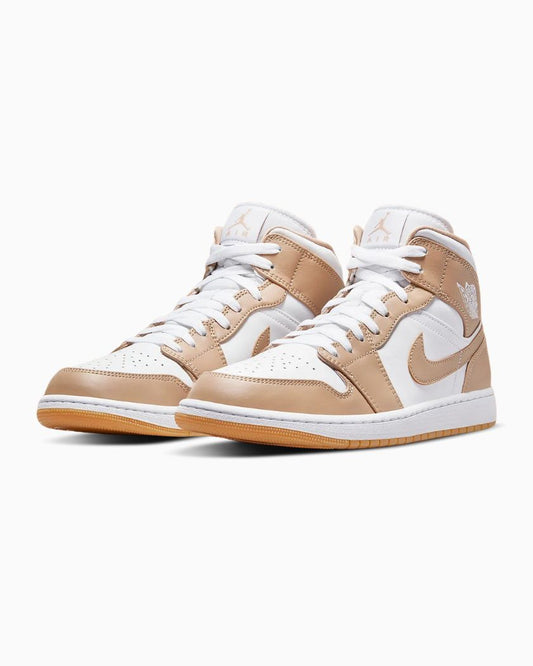 Air Jordan 1 Mid Tan Gum