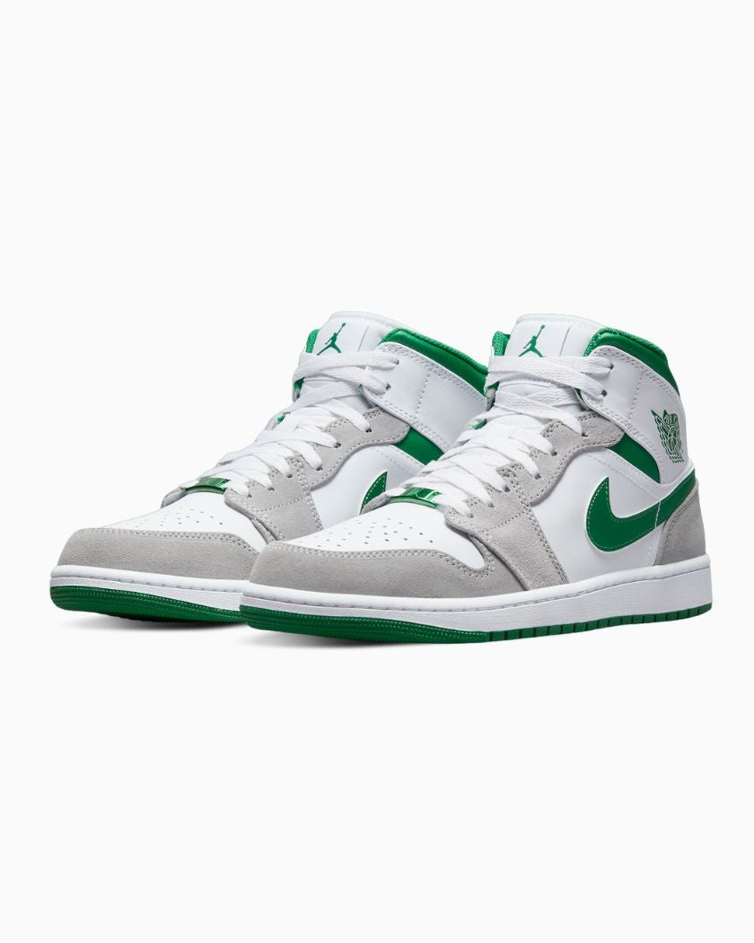 Air Jordan 1 Mid Grey Green