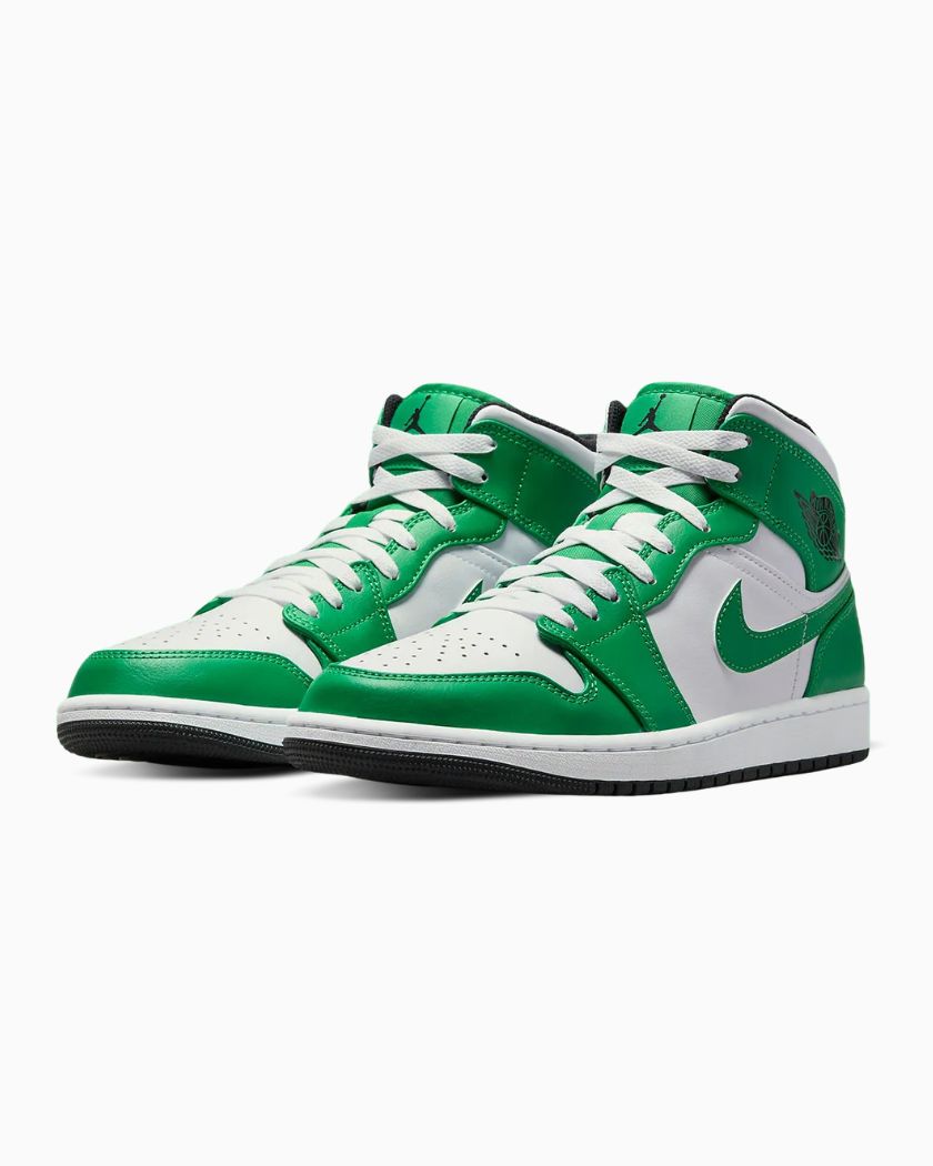 Air Jordan 1 Mid Lucky Green
