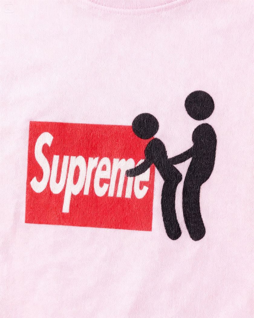 Supreme Stick Tee Pink