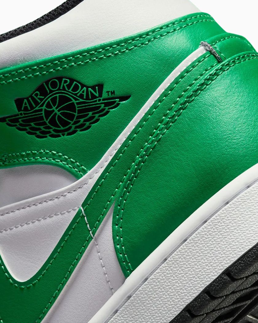 Air Jordan 1 Mid Lucky Green