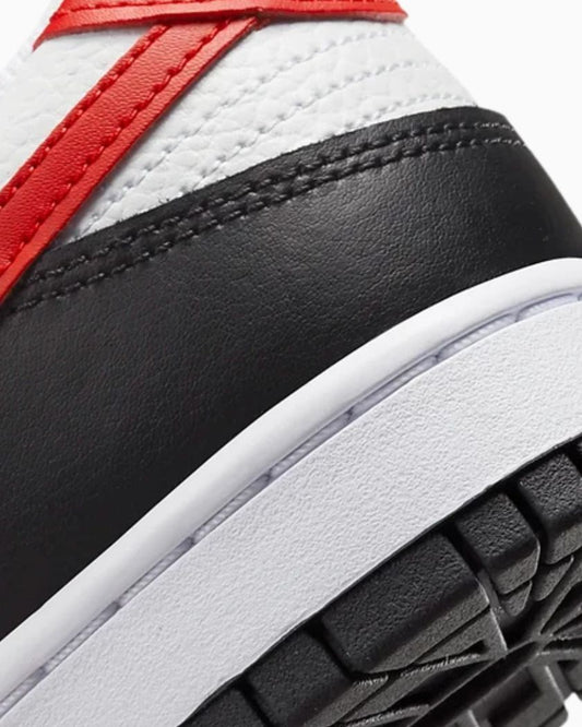 Nike Dunk Low Black White Red Panda