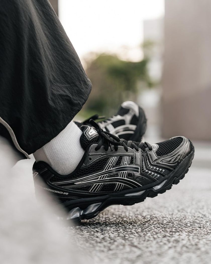 ASICS Gel-Kayano 14 Black Pure Silver