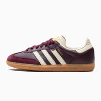 Adidas Samba OG Maroon Gold Metallic