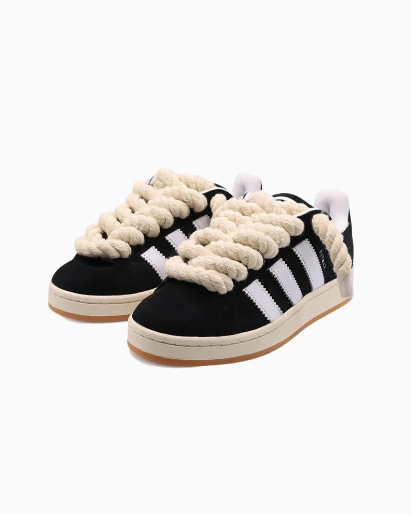Adidas Campus 00s Black Rope Laces