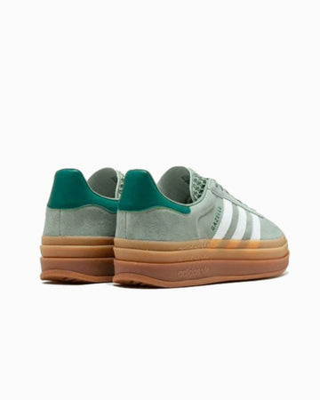 Adidas Gazelle Bold Silver Green