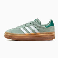 Adidas Gazelle Bold Silver Green