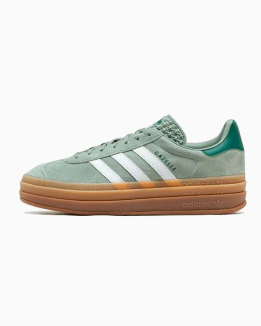 Adidas Gazelle Bold Silver Green