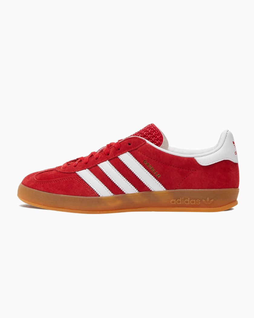 Adidas Gazelle Scarlet Cloud White