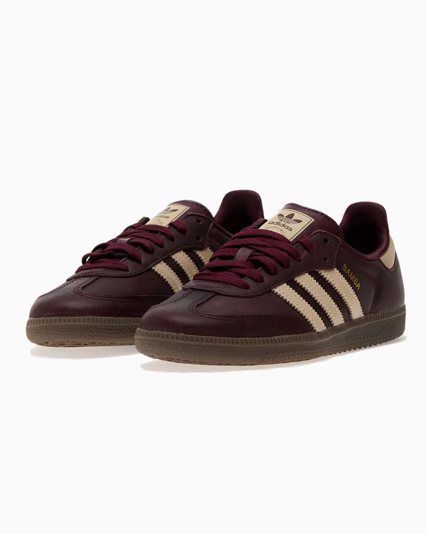 Adidas Samba OG Maroon Crystal Sand