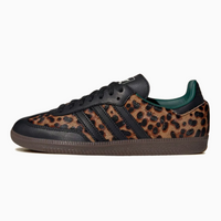 Adidas Samba OG Black Green Leopard