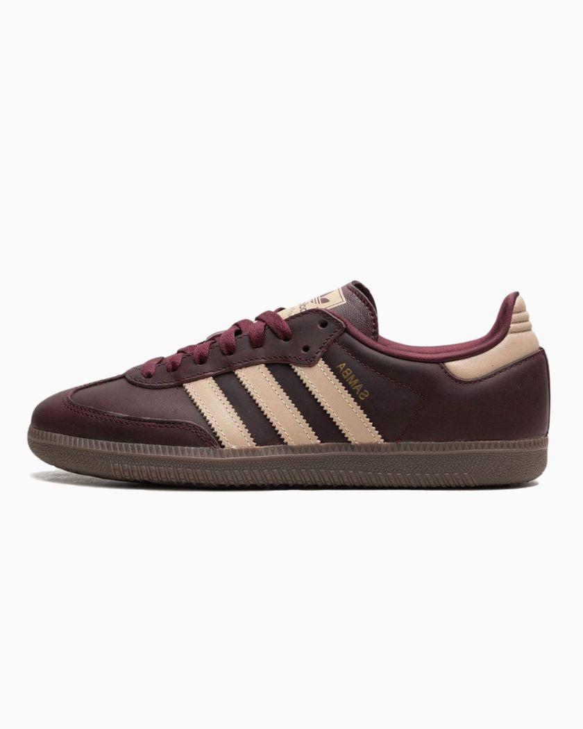 Adidas Samba OG Maroon Crystal Sand