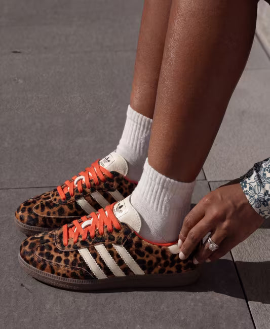 Adidas Samba OG Preloved Red Leopard