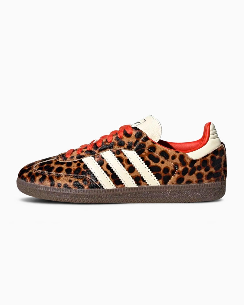 Adidas Samba OG Preloved Red Leopard
