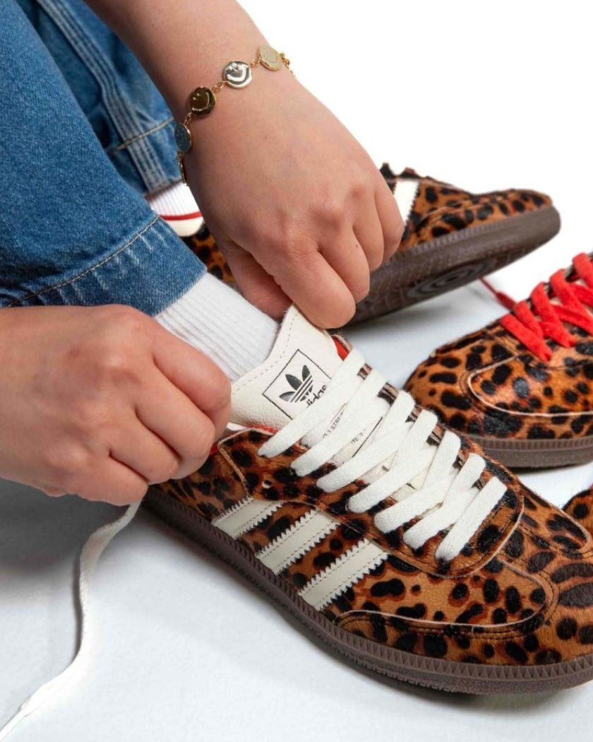 Adidas Samba OG Preloved Red Leopard