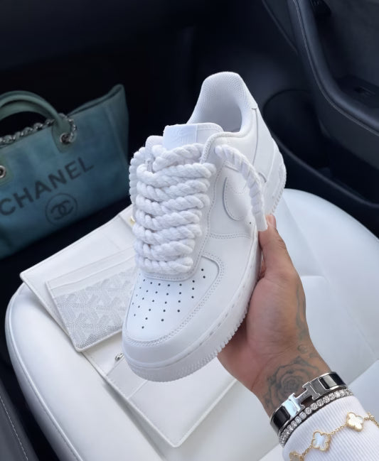 Air Force 1 Rope Laces White