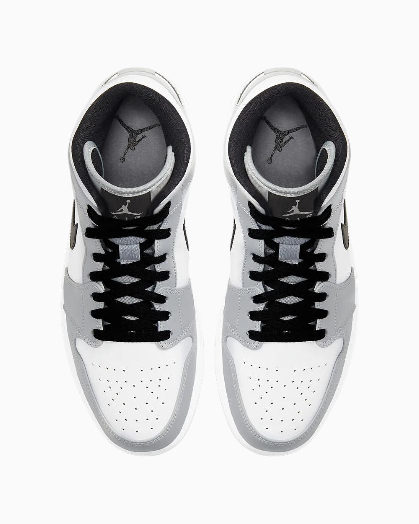 Air Jordan 1 Mid Light Smoke Grey Anthracite