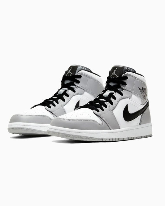 Air Jordan 1 Mid Light Smoke Grey Anthracite