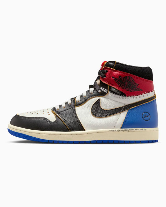 Air Jordan 1 Retro High OG SP Fragment x Union LA Varsity Red Sport Royal
