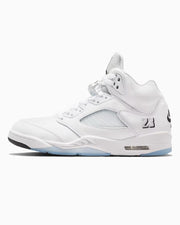 Air Jordan 5 Retro White Metallic