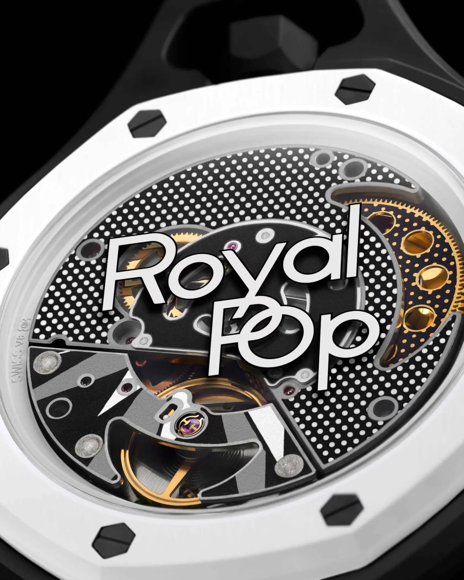 Swatch x Audemars Piguet  Pop ブラック Audemars Piguet x Swatch Royal Pop Ocho Negro