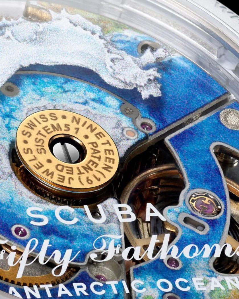 Blancpain x Swatch Scuba Fifty Fathoms Antarctic Ocean