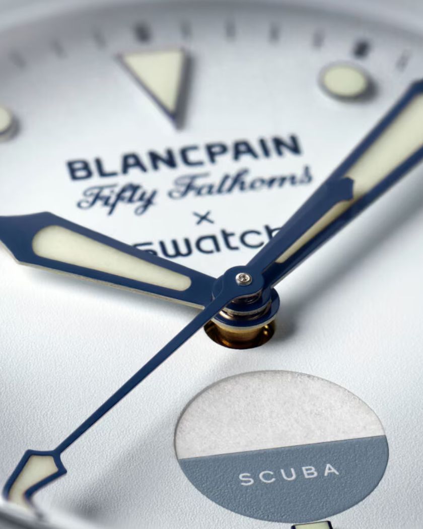 Blancpain x Swatch Scuba Fifty Fathoms Antarctic Ocean