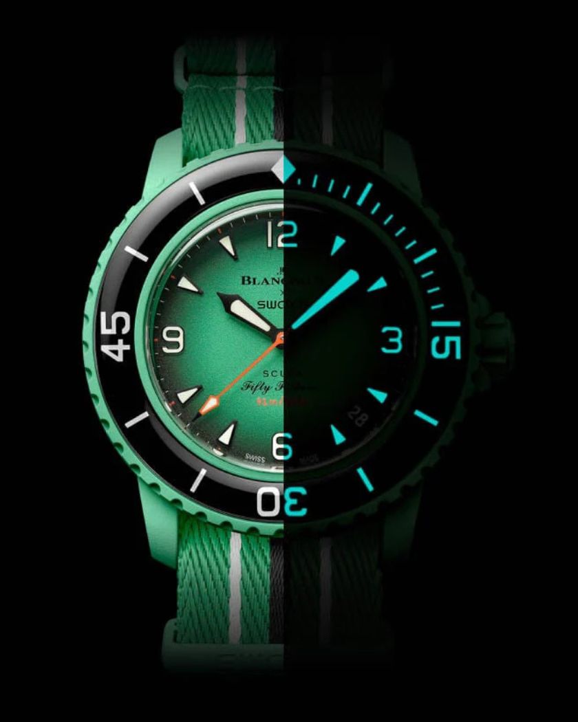Blancpain x Swatch Scuba Fifty Fathoms Indian Ocean