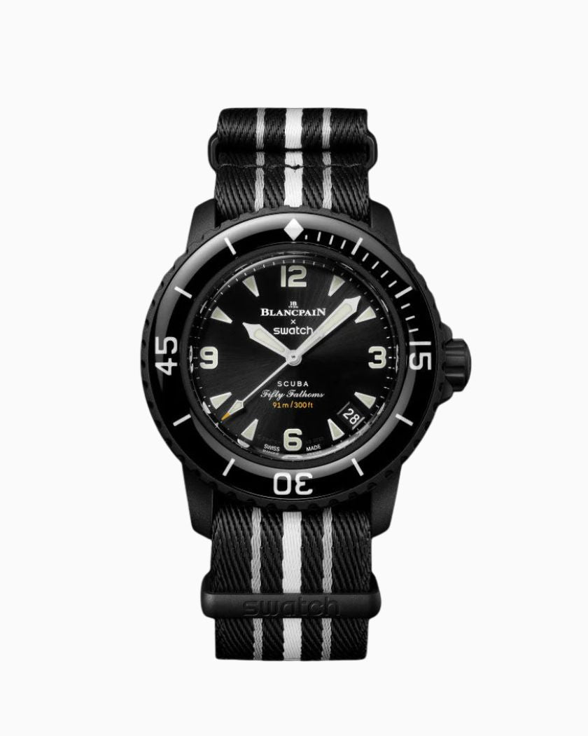 Blancpain x Swatch Scuba Fifty Fathoms Ocean of Storms