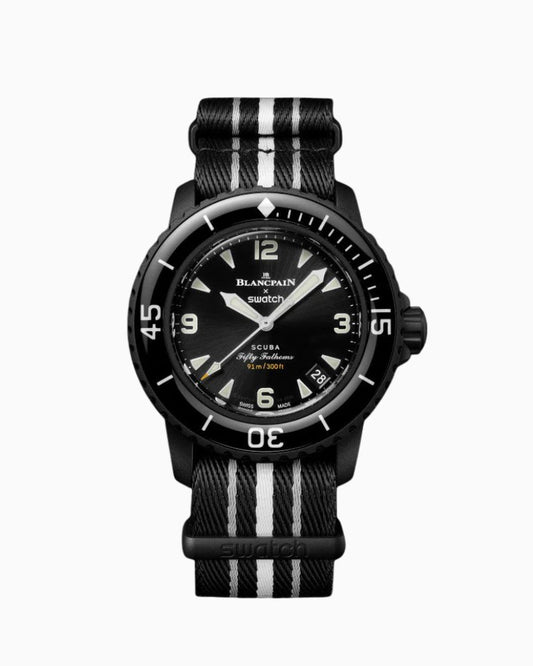 Blancpain x Swatch Scuba Fifty Fathoms Ocean of Storms