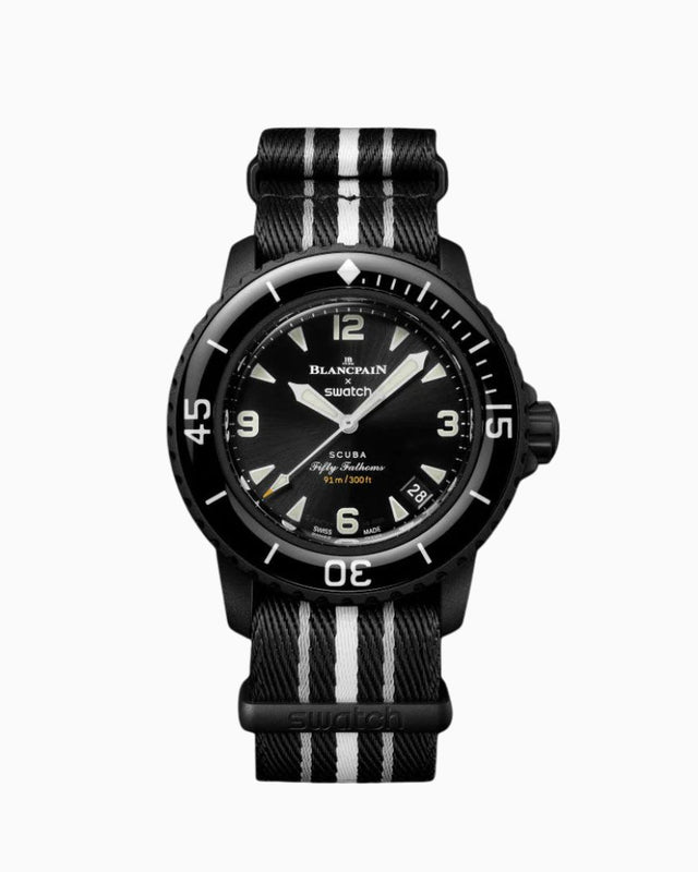 Blancpain x Swatch Scuba Fifty Fathoms Ocean of Storms