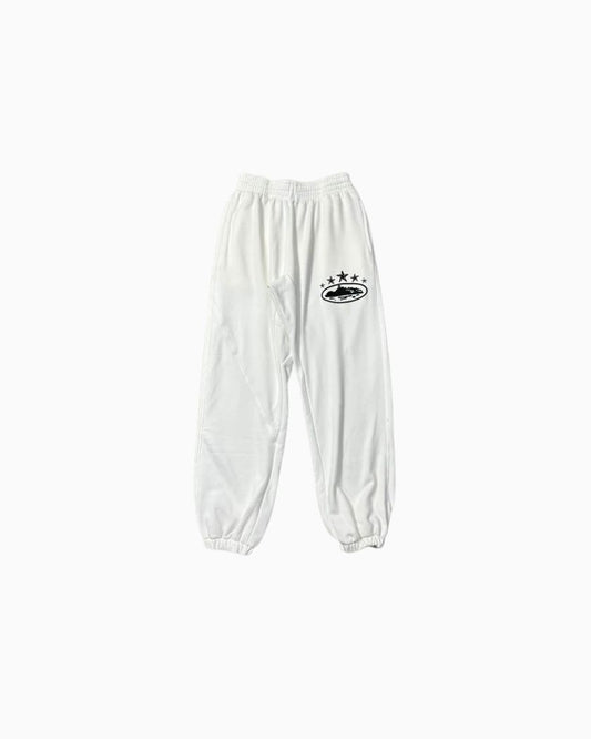 Corteiz 5 Starz Bottoms White