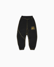 Corteiz Alcatraz Contrast Sweatpant Black Yellow