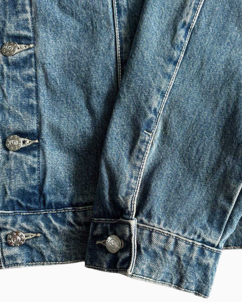 Corteiz C-Star Denim Trucker Jacket Blue