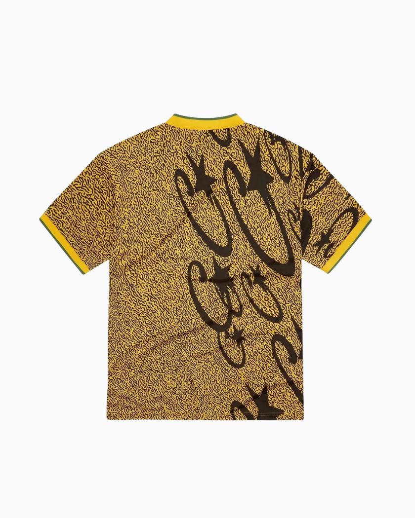 Corteiz Carni Stellations Football Jersey Yellow