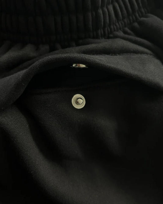 Corteiz OG Alcatraz Bottoms Triple Black