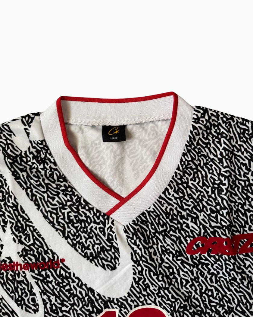 Corteiz Stellations Football Jersey Black