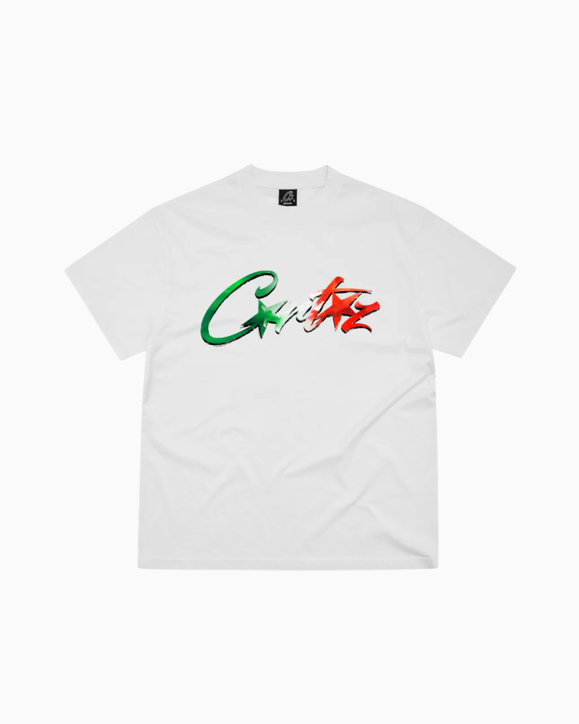 Corteiz Allstarz Italia Tee White