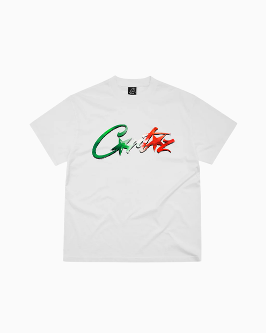 Corteiz Allstarz Italia Tee White